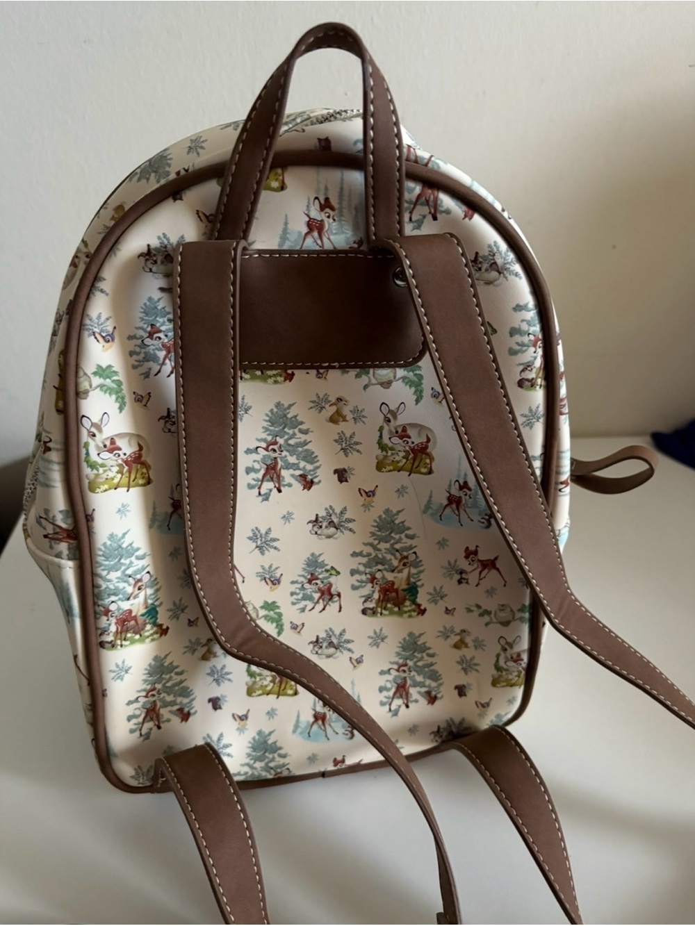 🤎LOUNGEFLY- Disney Bambi Forest Mini Backpack - Picture 6 of 7